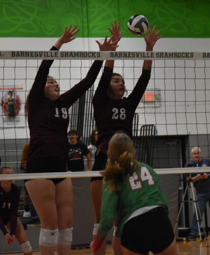Central VB Swept By Barnesville